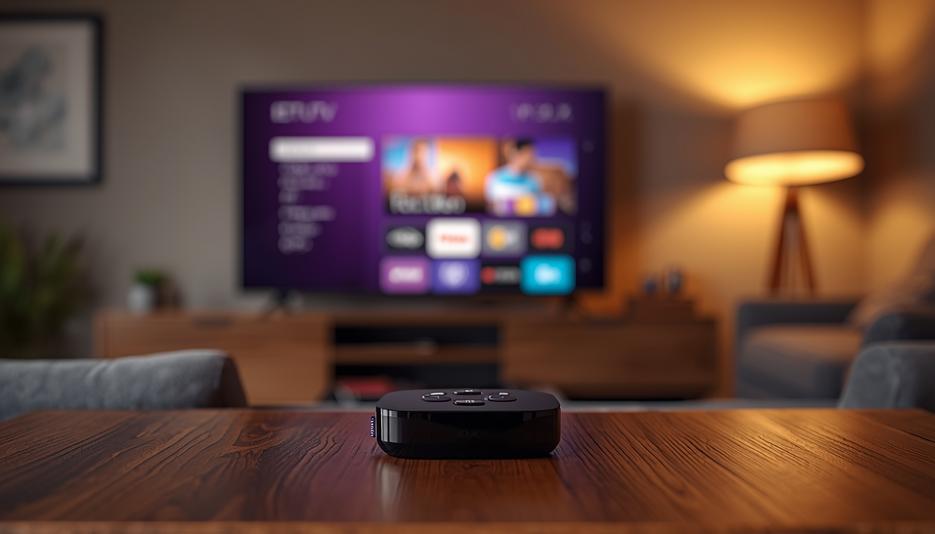 set up iptv on roku devices illustration